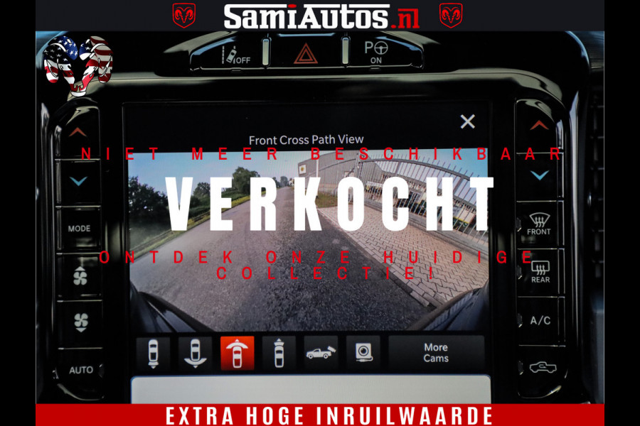 Dodge Ram 1500 GT EDITION | 5.7 HEMI V8 402PK | VIRTUAL COCKPIT | HEAD-UP | ADAPTIVE CRUISE | 360 CAMERA | TRX PACK | VOLLE UITVOERING Comfortabele Dubbele Cabine met Royale 5 Zitplaatsen | BPM vrij | Nu Leverbaar uit Voorraad | Voorraad Nr 2435