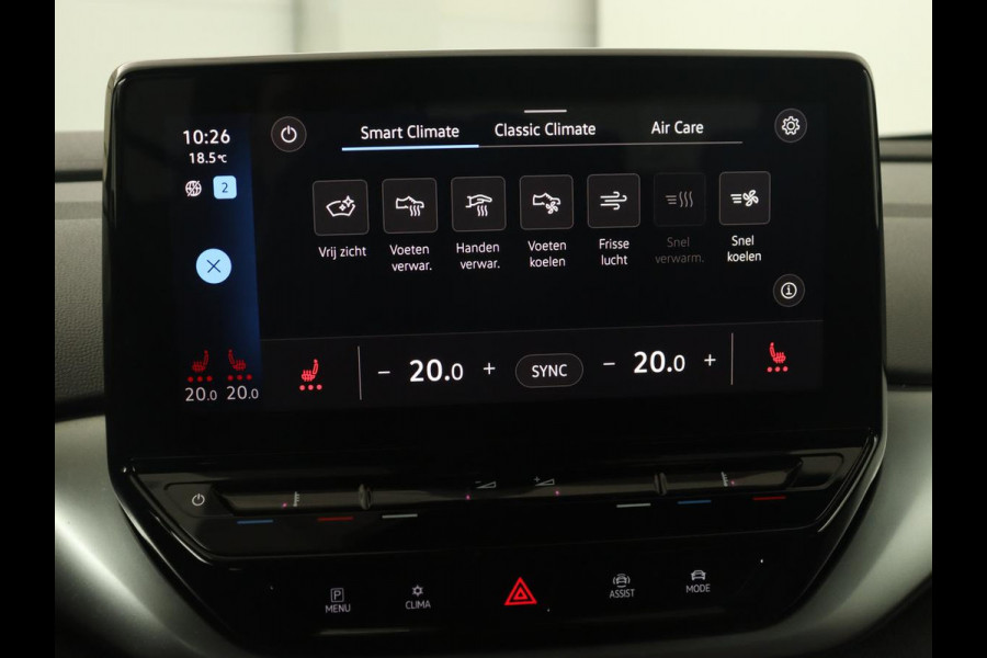 Volkswagen ID.4 First 77 kWh | Trekhaak | Sfeerverlichting | Camera | Navigatie | Stoelverwarming | Carplay | LMV 20 inch | LED | Cruise Control | Getint glas | Climate controle