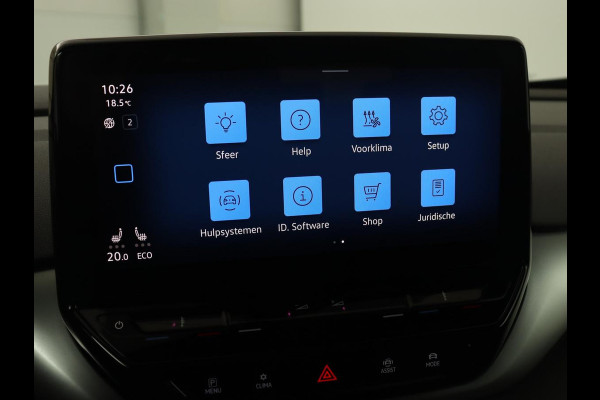 Volkswagen ID.4 First 77 kWh | Trekhaak | Sfeerverlichting | Camera | Navigatie | Stoelverwarming | Carplay | LMV 20 inch | LED | Cruise Control | Getint glas | Climate controle