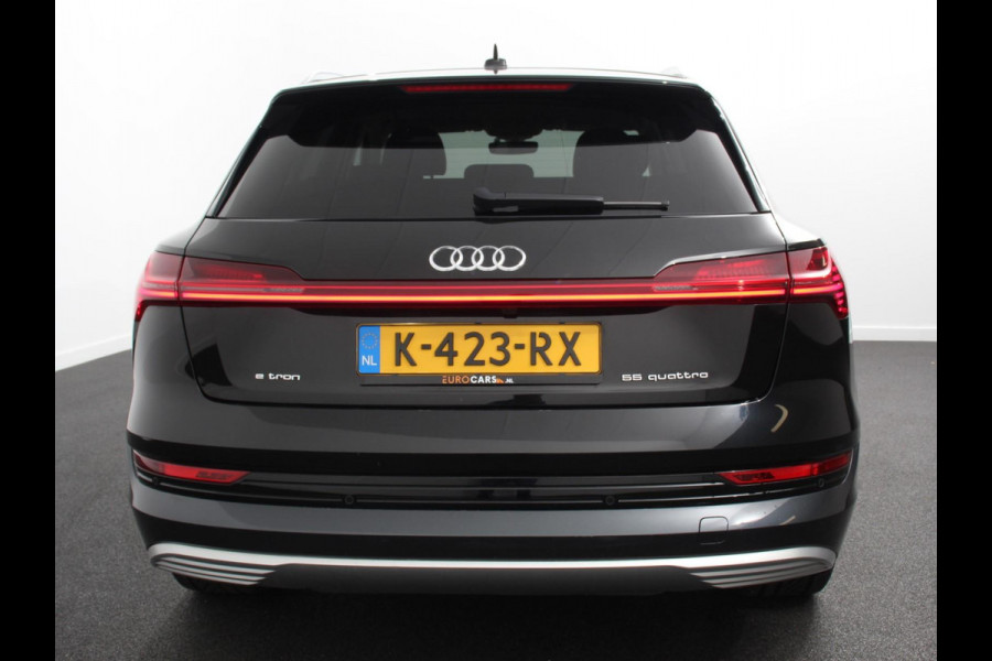 Audi e-tron 55 Advanced Quattro Navigatie Leder LED Matrix Tour Package Camera DAB+ Electrisch bedienbare achterklep
