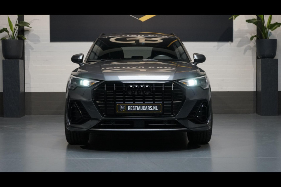 Audi Q3 40 TFSI Quattro 3x S-Line Black Optik AUTOMAAT-BANG OLUFSEN-NAVIGATIE-PANORAMA-TREKHAAK