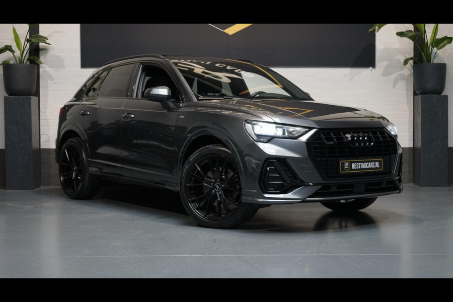 Audi Q3 40 TFSI Quattro 3x S-Line Black Optik AUTOMAAT-BANG OLUFSEN-NAVIGATIE-PANORAMA-TREKHAAK