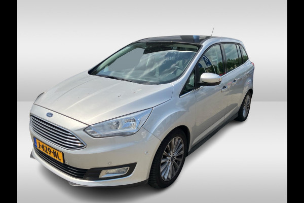 Ford Grand C-Max 1.0 Titanium 7p. / Panoramadak / Camera / Navigatie / 17'' / Parkeerhulp V+A / Cruise Control