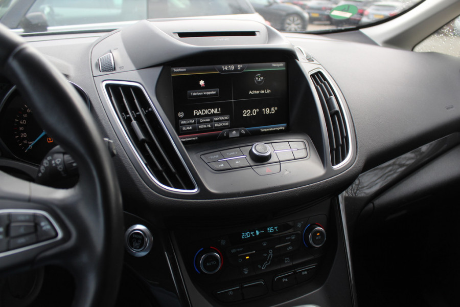 Ford Grand C-Max 1.0 Titanium 7p. / Panoramadak / Camera / Navigatie / 17'' / Parkeerhulp V+A / Cruise Control