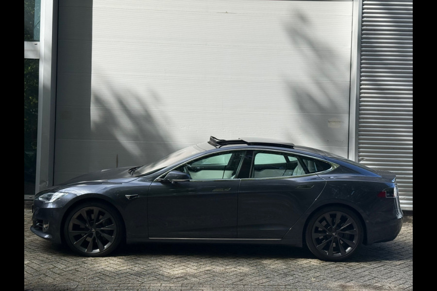 Tesla Model S 100D AWD Dual l Pano l Autopilot l Camera l Turbine l 1ste Eigenaar l Carbon I ZGST l