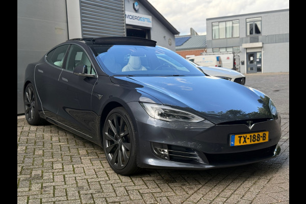 Tesla Model S 100D AWD Dual l Pano l Autopilot l Camera l Turbine l 1ste Eigenaar l Carbon I ZGST l