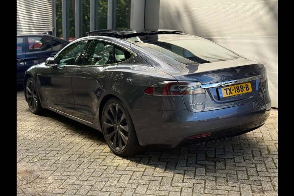 Tesla Model S 100D AWD Dual l Pano l Autopilot l Camera l Turbine l 1ste Eigenaar l Carbon I ZGST l