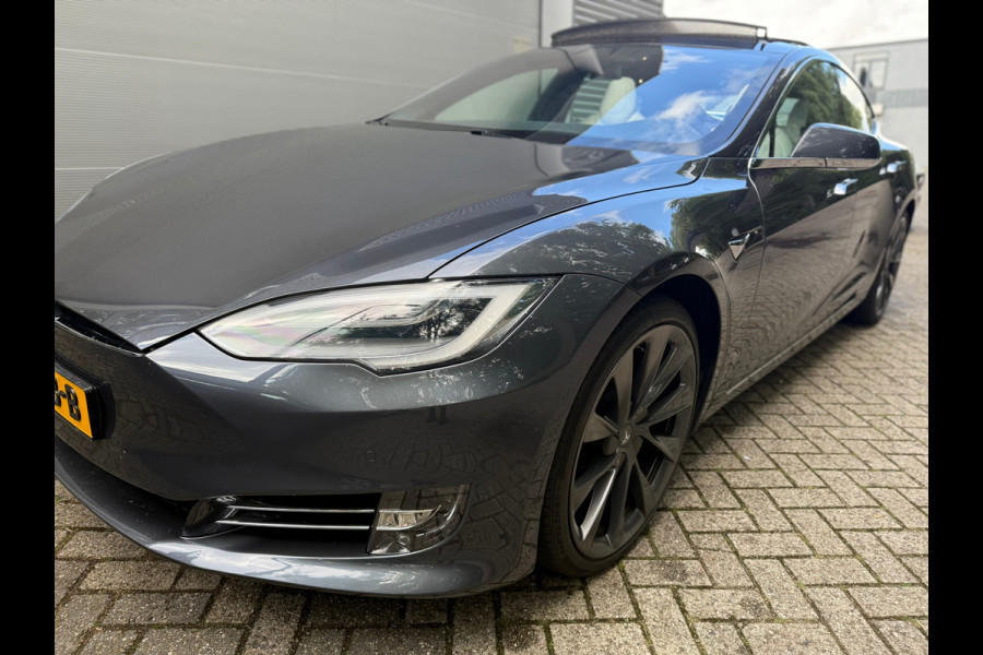 Tesla Model S 100D AWD Dual l Pano l Autopilot l Camera l Turbine l 1ste Eigenaar l Carbon I ZGST l