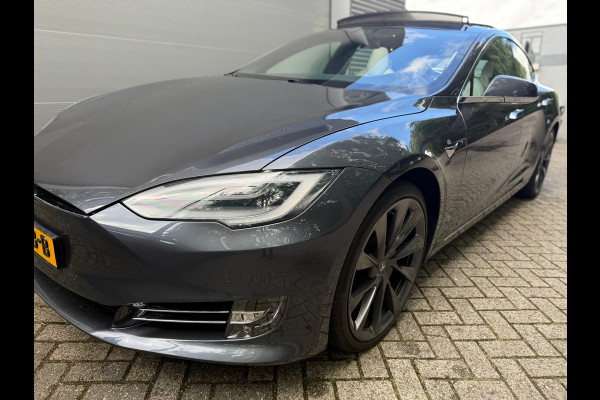Tesla Model S 100D AWD Dual l Pano l Autopilot l Camera l Turbine l 1ste Eigenaar l Carbon I ZGST l