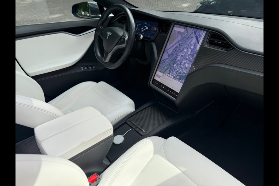 Tesla Model S 100D AWD Dual l Pano l Autopilot l Camera l Turbine l 1ste Eigenaar l Carbon I ZGST l