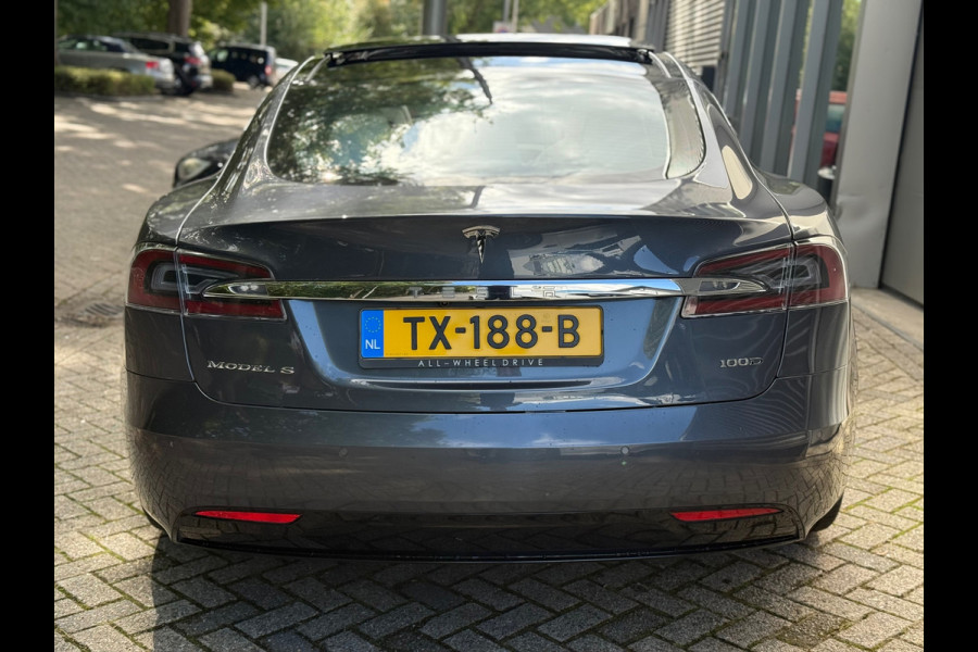 Tesla Model S 100D AWD Dual l Pano l Autopilot l Camera l Turbine l 1ste Eigenaar l Carbon I ZGST l