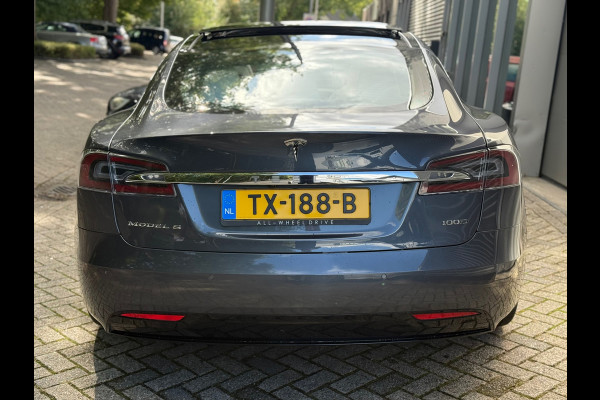 Tesla Model S 100D AWD Dual l Pano l Autopilot l Camera l Turbine l 1ste Eigenaar l Carbon I ZGST l
