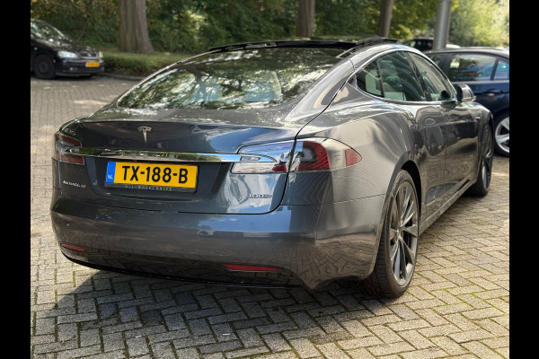 Tesla Model S 100D AWD Dual l Pano l Autopilot l Camera l Turbine l 1ste Eigenaar l Carbon I ZGST l