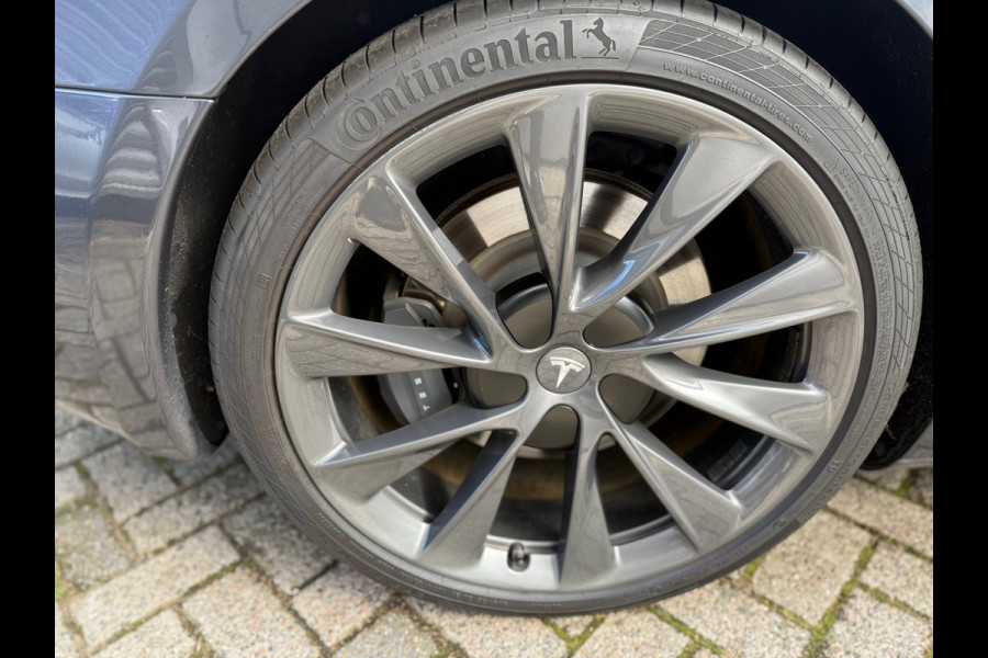 Tesla Model S 100D AWD Dual l Pano l Autopilot l Camera l Turbine l 1ste Eigenaar l Carbon I ZGST l