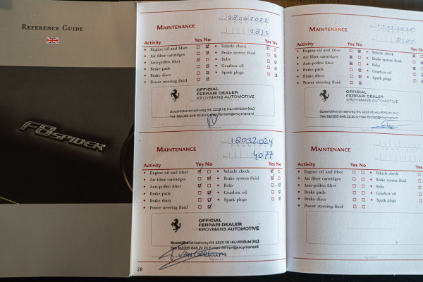 Ferrari F8 Spider 3.9 V8 HELE | Carbon | Lift | Passenger Display | Orig. NL |
