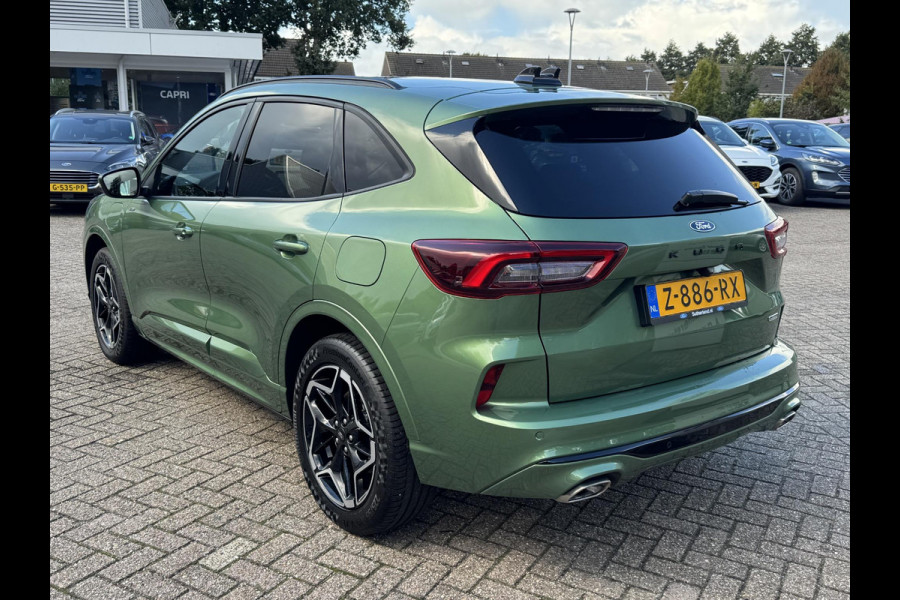 Ford Kuga 2.5 PHEV ST-Line 242pk Wegklapbare Trekhaak | Winterpack | Bursting Green | 19 inch Velgen | 2.100kg Trekgewicht | 1e Eigenaar Ford Kuga 2.5 PHEV ST-Line 242pk Wegklapbare Trekhaak | Winterpack | Bursting Green | 19 inch Velgen | 2.100kg Trekgewicht | 1e Eigenaar