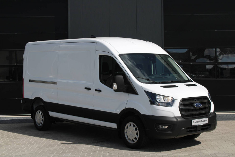 Ford Transit 350 2.0 TDCI L3H2 Trend 130pk - Cruise Control - DAB radio - Verwarmde Vooruit - Parkeersensoren - Rijklaar Ford Transit 350 2.0 TDCI L3H2 Trend 130pk - Cruise Control - DAB radio - Verwarmde Vooruit - Parkeersensoren - Rijklaar
