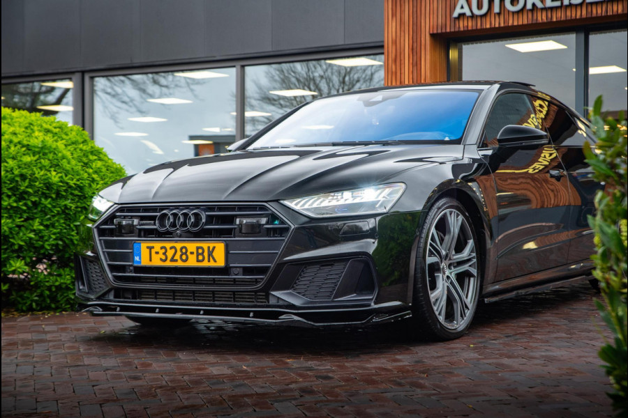 Audi A7 Sportback 50 TDI quattro Pro Line Plus B&O+ Panodak 360 Camera HUD Memory Amient Dynamisch Koplampen Achterlicht Leer