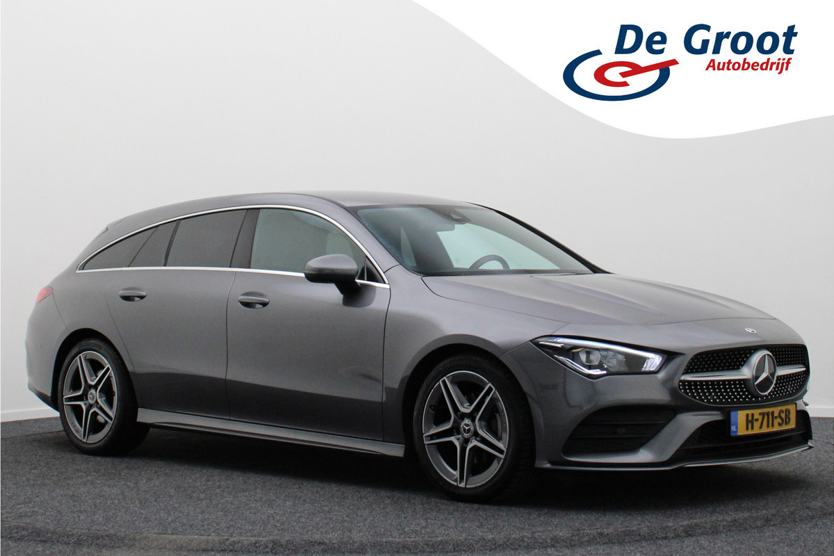 Mercedes-Benz CLA-Klasse Shooting Brake 180 Business Solution AMG Climate, Camera, Cruise, Sportstoelen, LED, Navigatie, Bluetooth, 18'' Mercedes-Benz CLA-Klasse Shooting Brake 180 Business Solution AMG Climate, Camera, Cruise, Sportstoelen, LED, Navigatie, Bluetooth, 18''