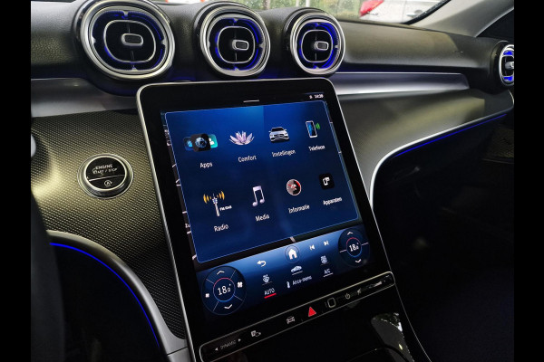 Mercedes-Benz C-Klasse Estate 180 Luxury Line|Trekhaak|LED|Leder|360'Camera|Carplay|Memory stoelen|