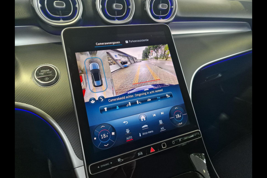 Mercedes-Benz C-Klasse Estate 180 Luxury Line|Trekhaak|LED|Leder|360'Camera|Carplay|Memory stoelen|