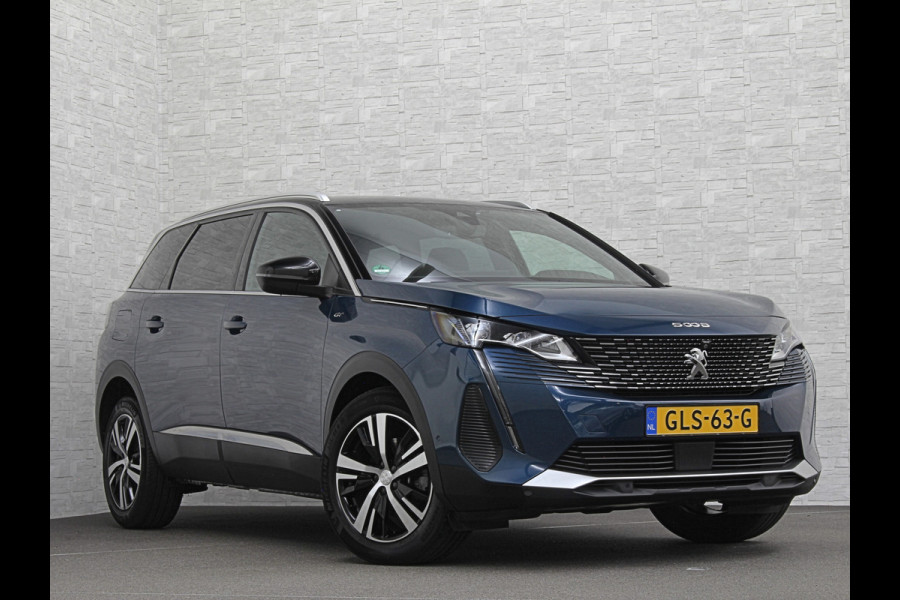 Peugeot 5008 130pk GT Line 7 Persoons | 360 Camera | ACC | Trekhaak | Isofix | Stoelverwarming | Carplay | Rijklaarprijs incl; Bovag Garantie en Afleverbeurt. | Climate Control | LED-Verlichting | Dodehoek | Sfeerverlichting | Keyless-Start |