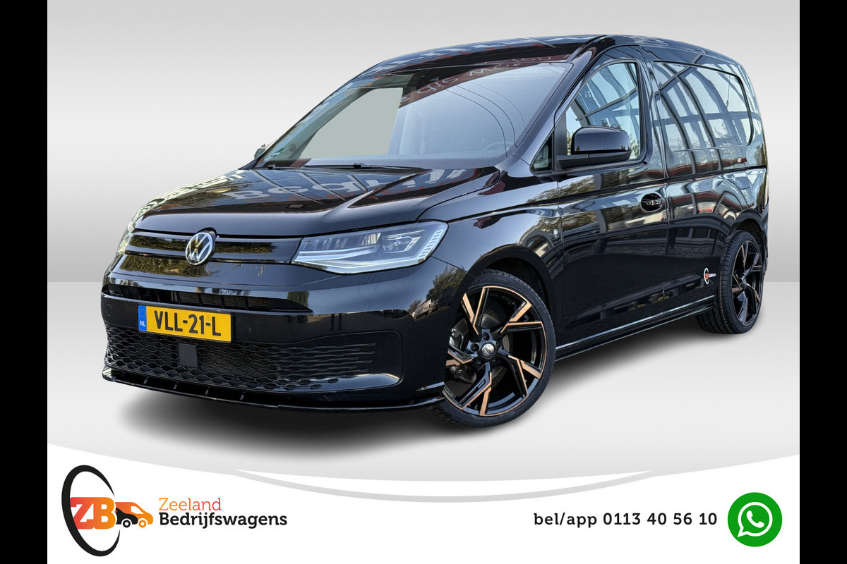 Volkswagen Caddy Cargo 2.0 TDI 200pk 1st ZB Edition | NL-auto | 1e Eig | 19'' Sportvelgen | Verlaagd | Spoilers | Adapt. cruise