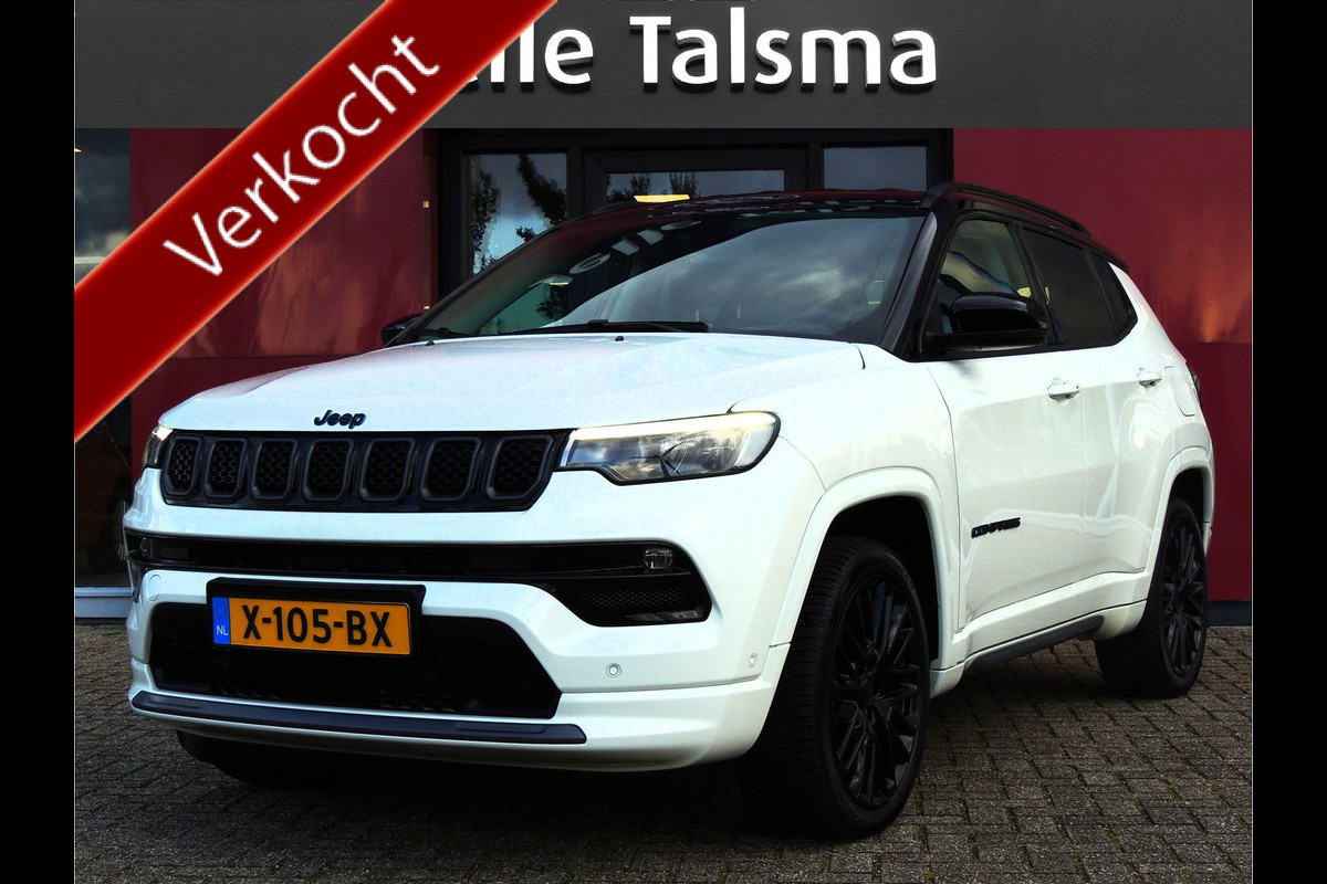 Jeep Compass 4xe 240 Plug-in Hybrid Electric S│Camera│Leer│WinterPack│LED│19'' velgen | All Seasons Jeep Compass 4xe 240 Plug-in Hybrid Electric S│Camera│Leer│WinterPack│LED│19'' velgen | All Seasons
