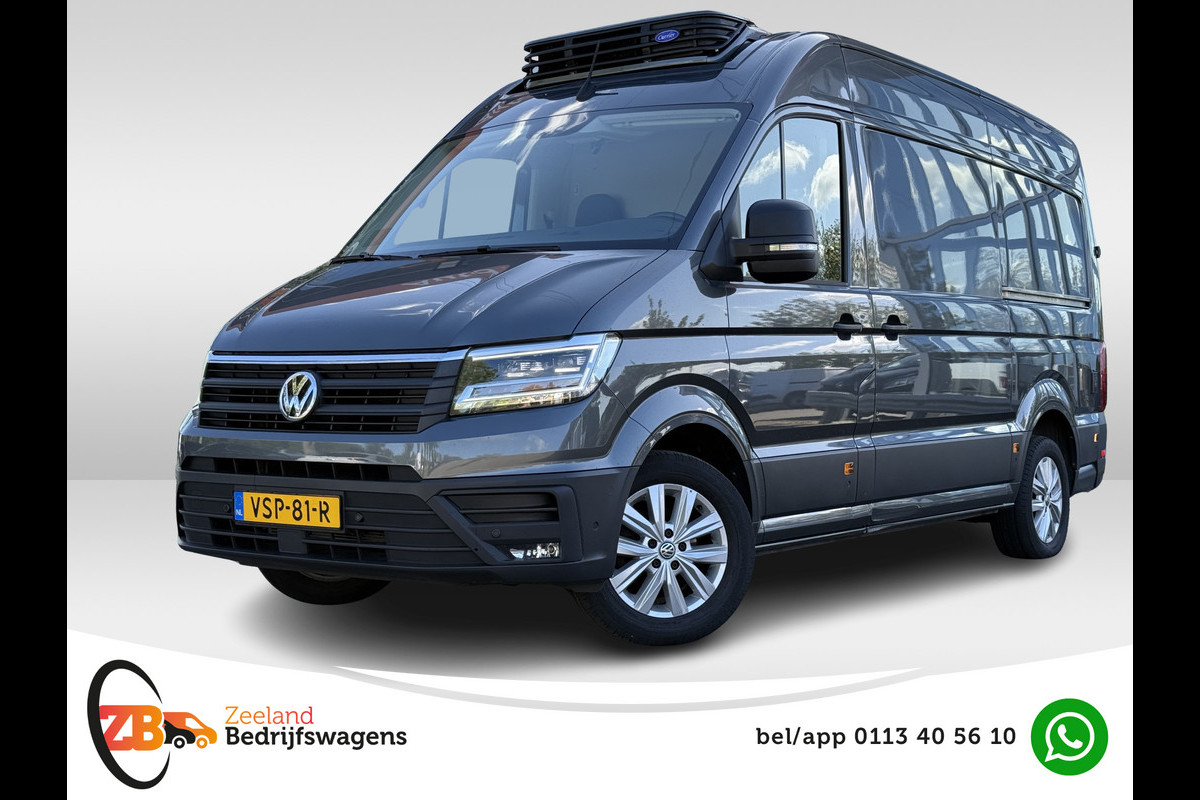Volkswagen Crafter 35 2.0 TDI L3H3 Highline Koelwagen Vries -20 | Dag/nacht koeling | Carrier | 2x Schuifd. | NL-auto