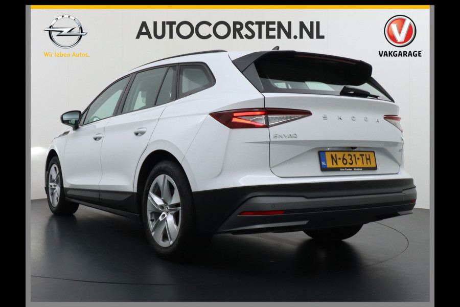 Škoda ENYAQ iV 60 SOH 92% Apple Carplay Android Auto Navi Ecc Cruise Control Camera Pdc Led MirrorLink Lmv DAB SmartLink Rijstrooksensor 1e Eigenaar Origineel Nederlandse Auto
