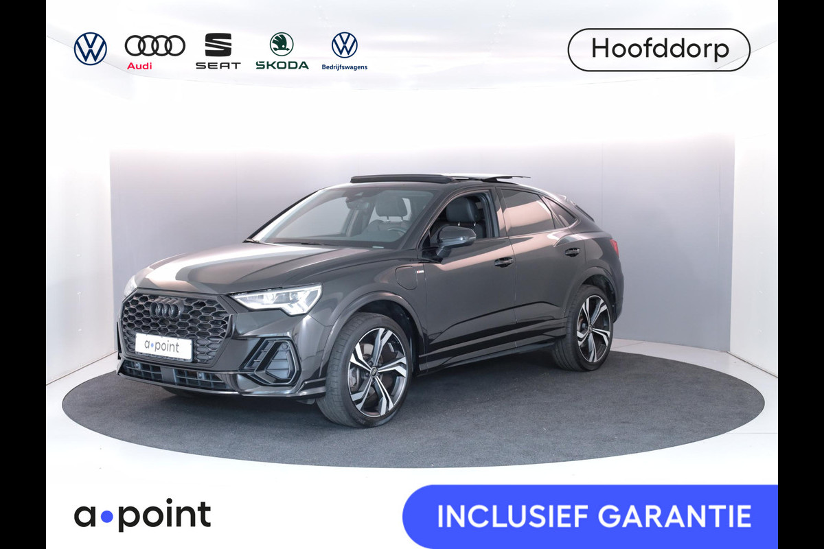 Audi Q3 Sportback 45 TFSI e S Edition 245 pk S-tronic | Navigatie | Panoramadak | Parkeersensoren | Achteruitrijcamera | Adaptieve cruise control | Lichtmetalen velgen 20" | S-Line | Audi Q3 Sportback 45 TFSI e S Edition 245 pk S-tronic | Navigatie | Panoramadak | Parkeersensoren | Achteruitrijcamera | Adaptieve cruise control | Lichtmetalen velgen 20" | S-Line |