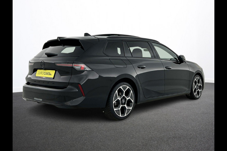 Opel Astra Sports Tourer 1.2 Ultimate Automaat | Panorama schuif/kanteldak | Apple Carplay / Andoid Auto | Leder | Navigatie | Stoel/stuur verwarming | 360 camera | LED |