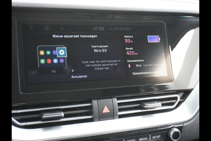 Kia e-Niro 64kWh Warmtepomp Camera 3-Fase Laden Pdc Apple Carplay Android Auto Adaptieve Cruise Control Navi DynamicLine Ecc Led Keyless Rijstrooksensor Bluetooth 100% Dealeronderhouden