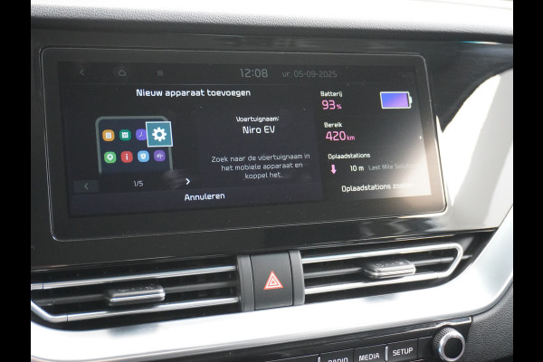 Kia e-Niro 64kWh Warmtepomp Camera 3-Fase Laden Pdc Apple Carplay Android Auto Adaptieve Cruise Control Navi DynamicLine Ecc Led Keyless Rijstrooksensor Bluetooth 100% Dealeronderhouden