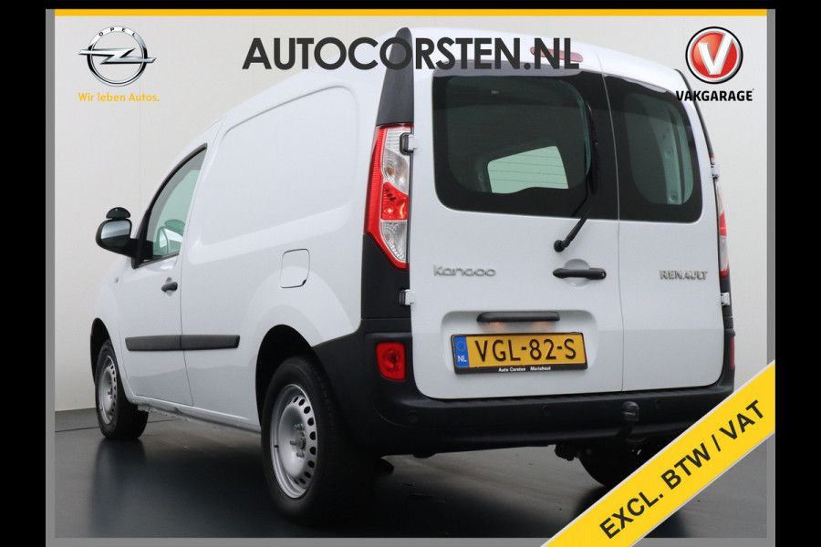 Renault Kangoo 1.5DCi 75 Airco Trekhaak Navi Cruise Control R-link Multimedia Pdc Energy Comfort Schuifdeur met raam Wandbetimmering Tussenwand 1e Eigenaar Euro 6