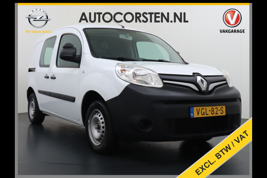 Renault Kangoo 1.5DCi 75 Airco Trekhaak Navi Cruise Control R-link Multimedia Pdc Energy Comfort Schuifdeur met raam Wandbetimmering Tussenwand 1e Eigenaar Euro 6