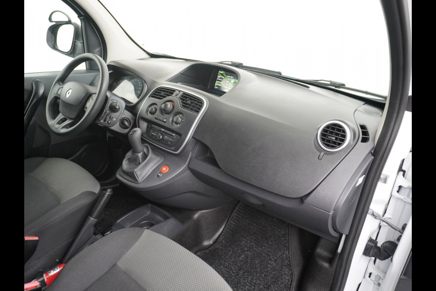 Renault Kangoo 1.5DCi 75 Airco Trekhaak Navi Cruise Control R-link Multimedia Pdc Energy Comfort Schuifdeur met raam Wandbetimmering Tussenwand 1e Eigenaar Euro 6