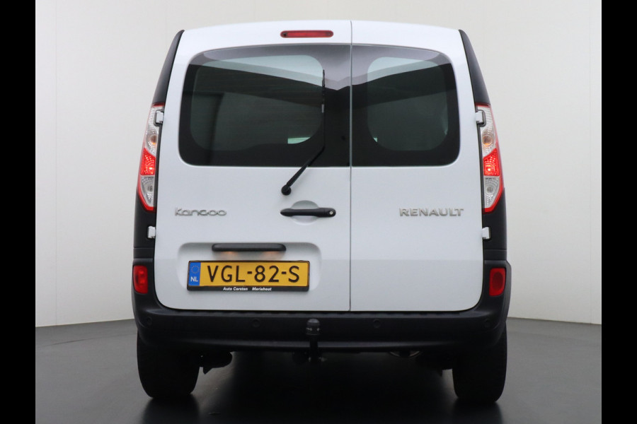 Renault Kangoo 1.5DCi 75 Airco Trekhaak Navi Cruise Control R-link Multimedia Pdc Energy Comfort Schuifdeur met raam Wandbetimmering Tussenwand 1e Eigenaar Euro 6