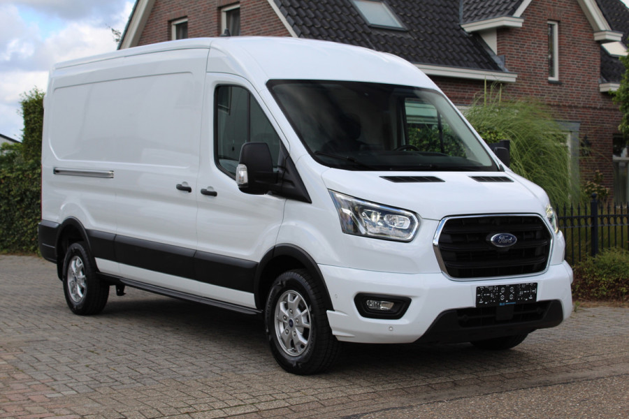 Ford Transit 350 2.0 TDCI 125KW Euro6 Automaat L3H2 Trend RWD ✓ 3-zits ✓ navigatie / camera ✓ airco