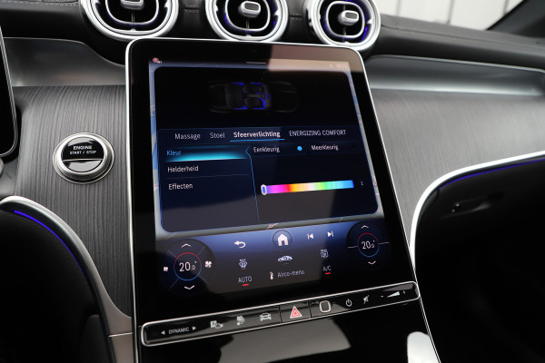 Mercedes-Benz GLC 300e AMG 4-Matic | 313PK | Pano | Massage | Keyles-go | Sfeerverlichting | Memory | Distronic+ | Stoelventilatie | Air-balance |