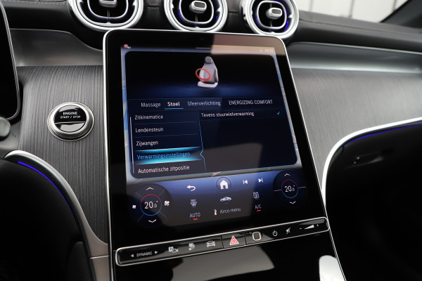 Mercedes-Benz GLC 300e AMG 4-Matic | 313PK | Pano | Massage | Keyles-go | Sfeerverlichting | Memory | Distronic+ | Stoelventilatie | Air-balance |