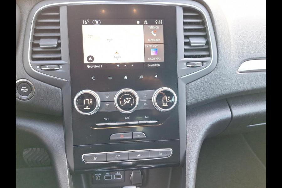 Renault MEGANE Estate 1.3 TCe Intens | automaat | 140PK | halfleder | stoelverwarming Renault MEGANE Estate 1.3 TCe Intens | automaat | 140PK | halfleder | stoelverwarming