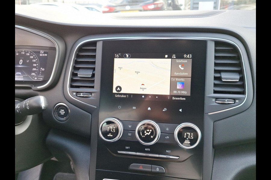 Renault MEGANE Estate 1.3 TCe Intens | automaat | 140PK | halfleder | stoelverwarming Renault MEGANE Estate 1.3 TCe Intens | automaat | 140PK | halfleder | stoelverwarming