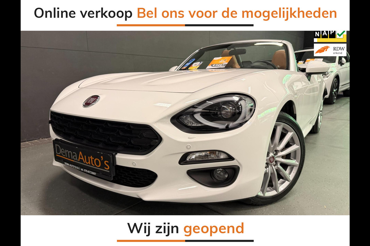 Fiat 124 Spider 1.4 MultiAir Turbo NAVI/LED/LEDER/CAM/DAB/BOSE/PDC/CRUISE/// Fiat 124 Spider 1.4 MultiAir Turbo NAVI/LED/LEDER/CAM/DAB/BOSE/PDC/CRUISE///