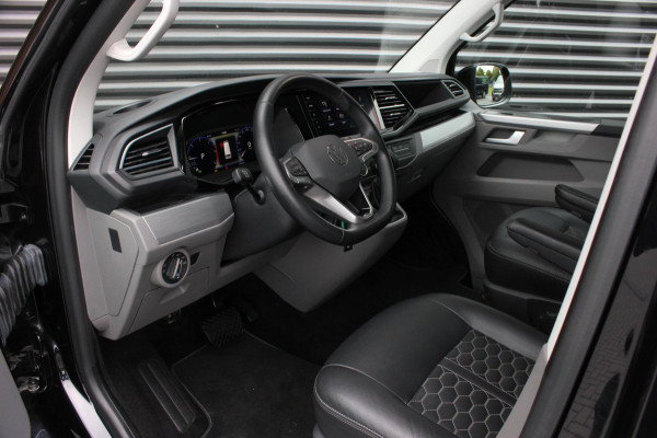 Volkswagen Transporter 2.0 TDI L2H1 150PK BULLI DC DUBBEL CABINE / LEIGHTONVANS BODYKIT / FULL OPTINS / LEDER / FULL BLACK / APPLE