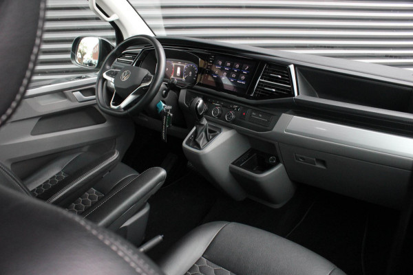 Volkswagen Transporter 2.0 TDI L2H1 150PK BULLI DC DUBBEL CABINE / LEIGHTONVANS BODYKIT / FULL OPTINS / LEDER / FULL BLACK / APPLE
