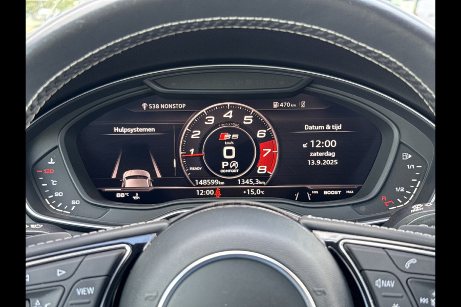 Audi A5 Coupé 3.0 TFSI S5 quattro Pro Line Plus | Carbon | 20'' | Massage | B&O | HUD | ACC | 360 Cam.