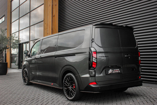 Ford Transit Custom 320 2.0 TDCI L2H1 170PK AWD 4X4 JB-EDITION / 3-ZITS / DRIVERS PACK / NAVIGATIE / FULL BLACK / BPM VRIJ / APPLE