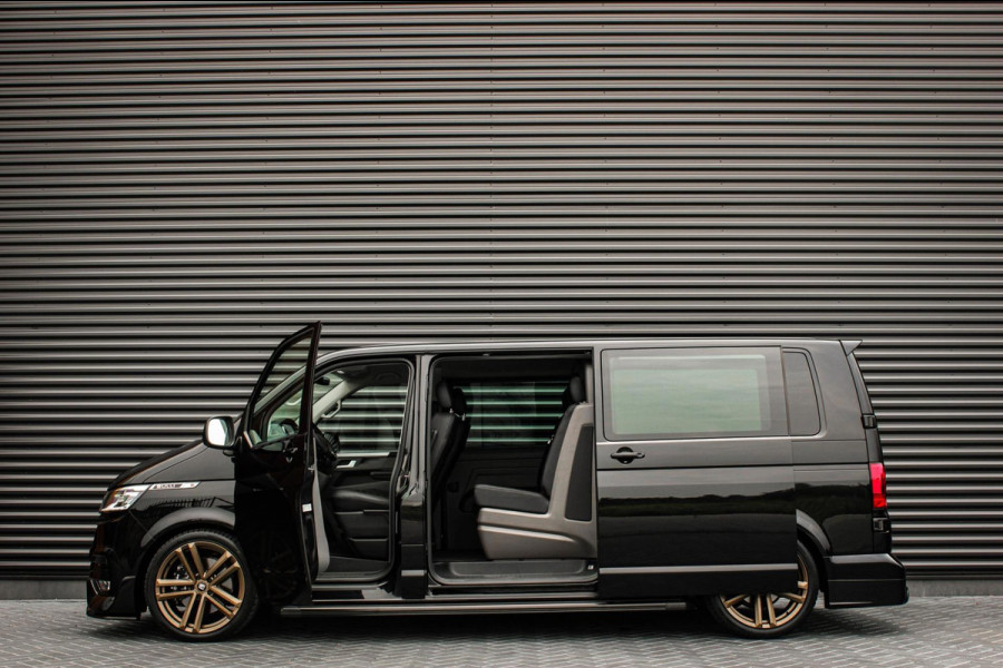 Volkswagen Transporter 2.0 TDI L2H1 150PK DIRECT RIJDEN BULLI SPECIAL / LEDEREN BEKLEDING / DUBBEL CABINE / NAVIGATIE / ACTIVE