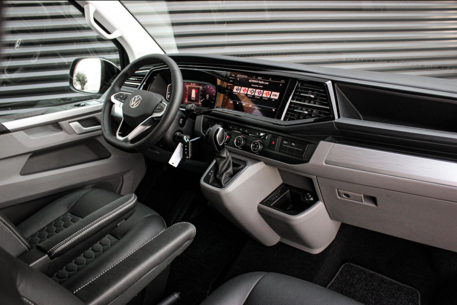 Volkswagen Transporter 2.0 TDI L2H1 150PK DIRECT RIJDEN BULLI SPECIAL / LEDEREN BEKLEDING / DUBBEL CABINE / NAVIGATIE / ACTIVE